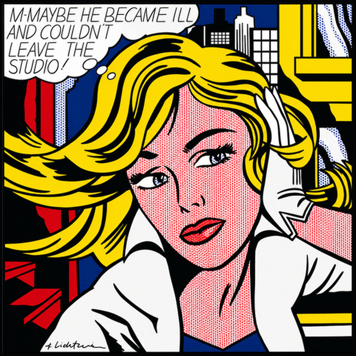 Cube Lamp - Pop Art - 07 Side D