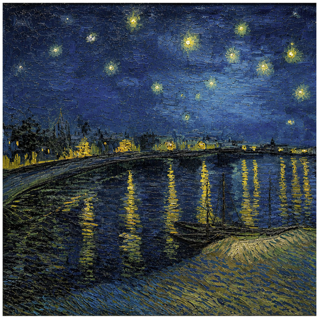 Cube Lamp - Starry Night - 07 Side D