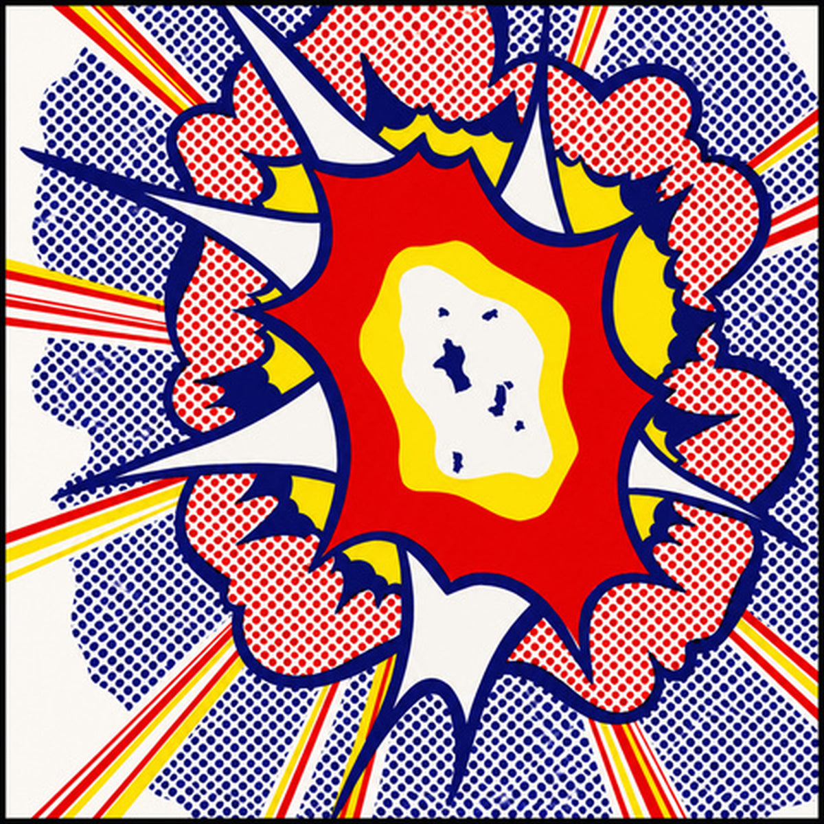 Cube Lamp - Pop Art - 08 Side E TOP