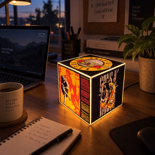 Cube Lamp - Guns N' Roses - lifestyle photo