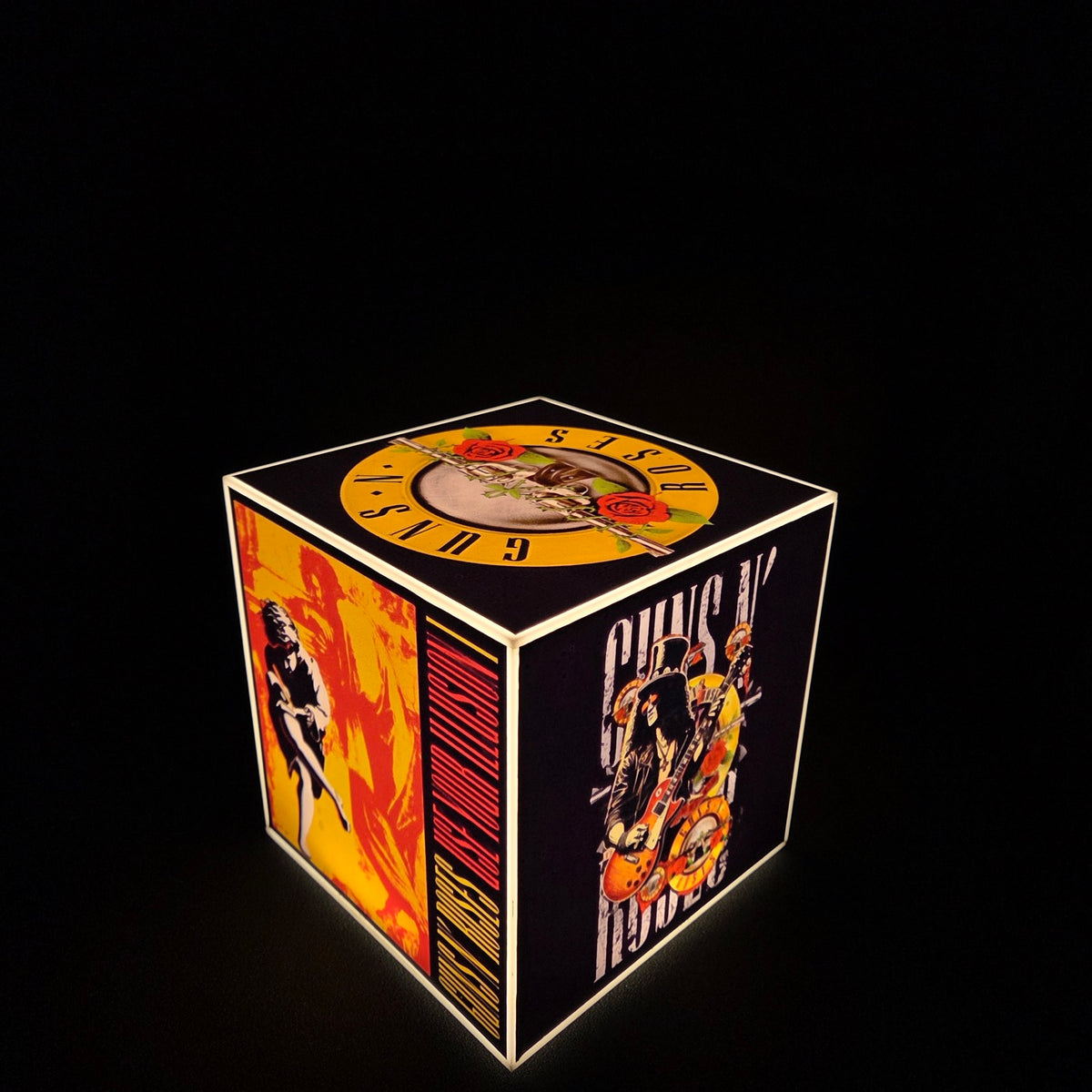 Cube Lamp - Guns N' Roses - product photo, side 5