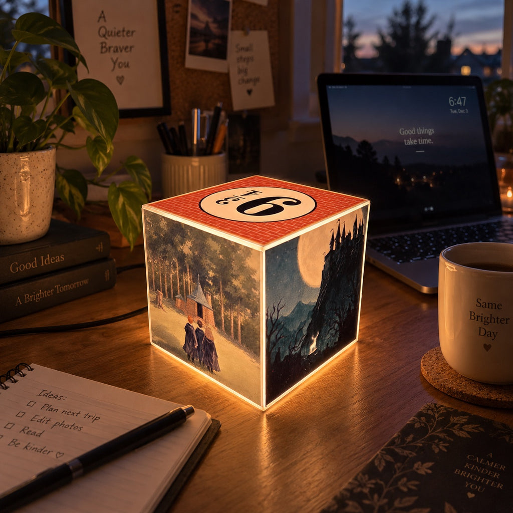 Cube Lamp - Harry Potter - lifestyle photo