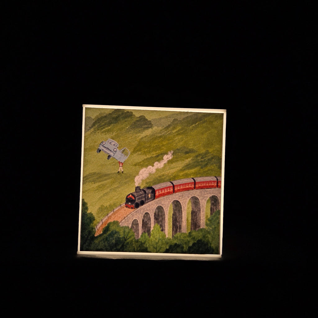 Cube Lamp - Harry Potter - product photo, side 1
