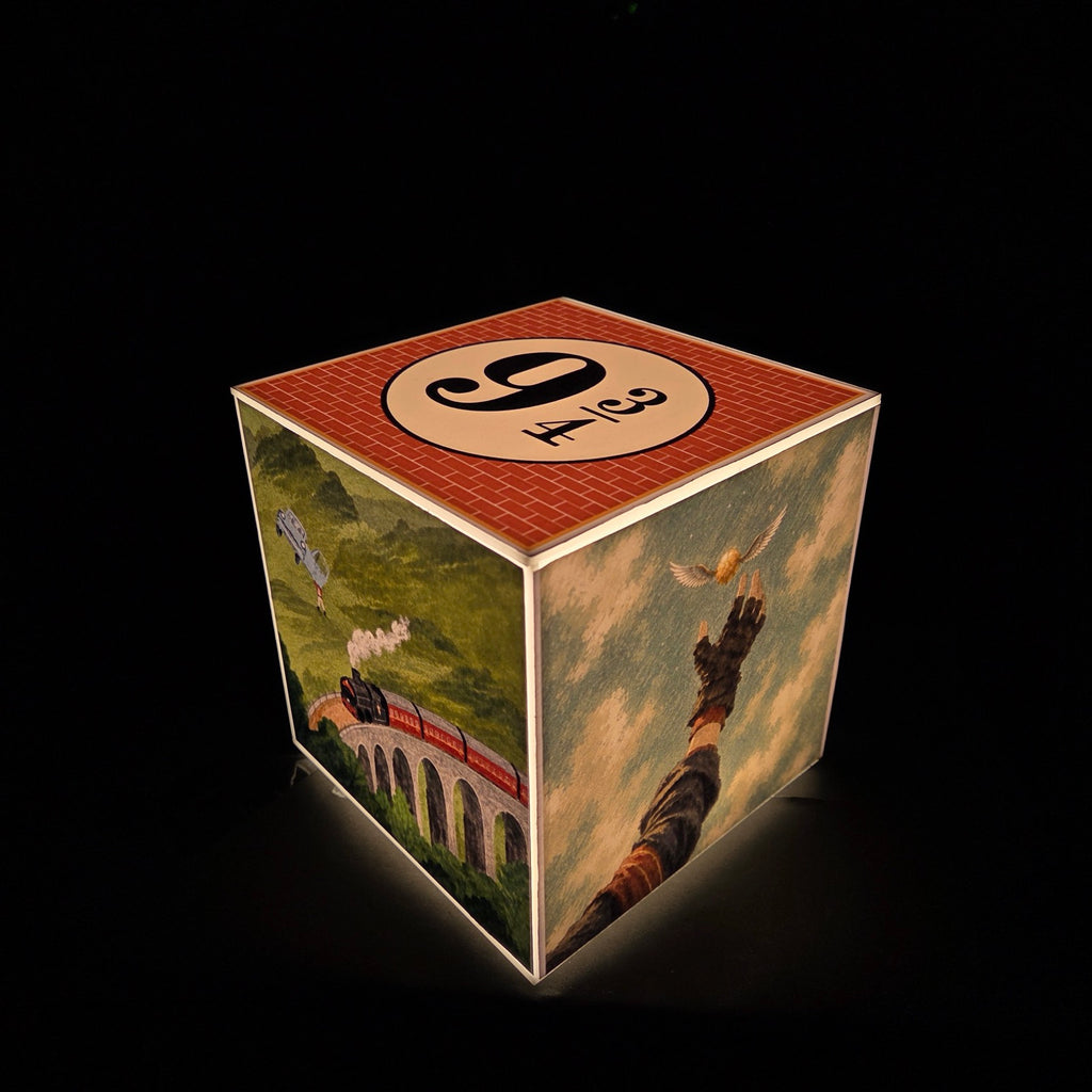 Cube Lamp - Harry Potter - product photo, side 6