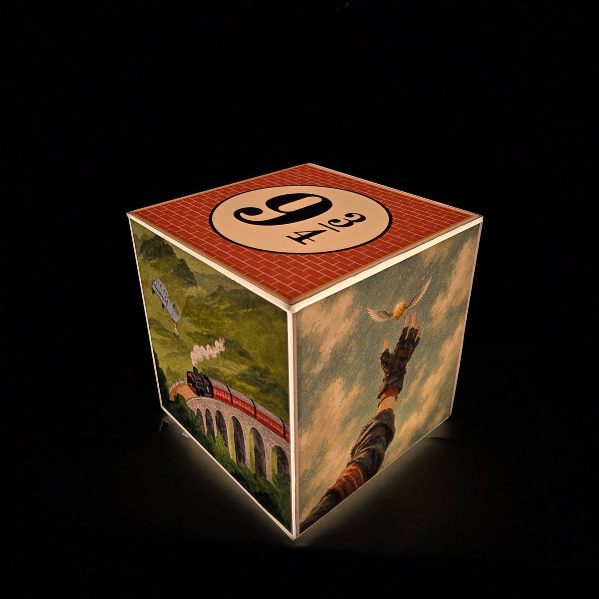 Cube Lamp - Harry Potter - product photo, side 6