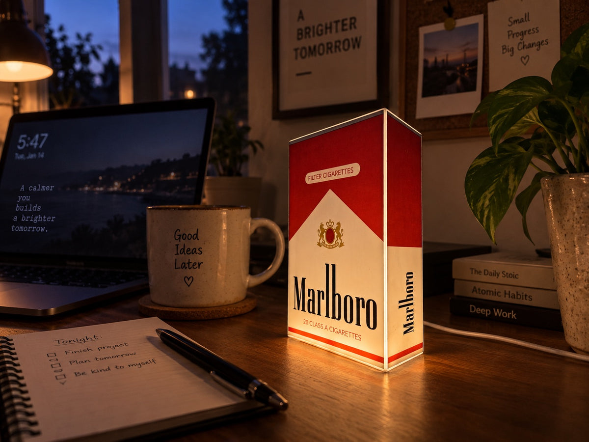 Cube Lamp - Marlboro - lifestyle photo