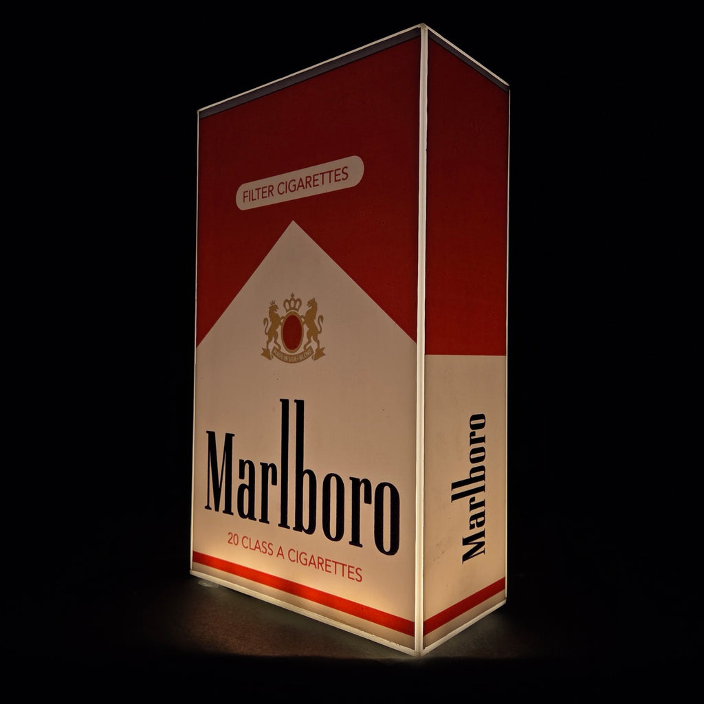 Cube Lamp - Marlboro - product photo, side 2