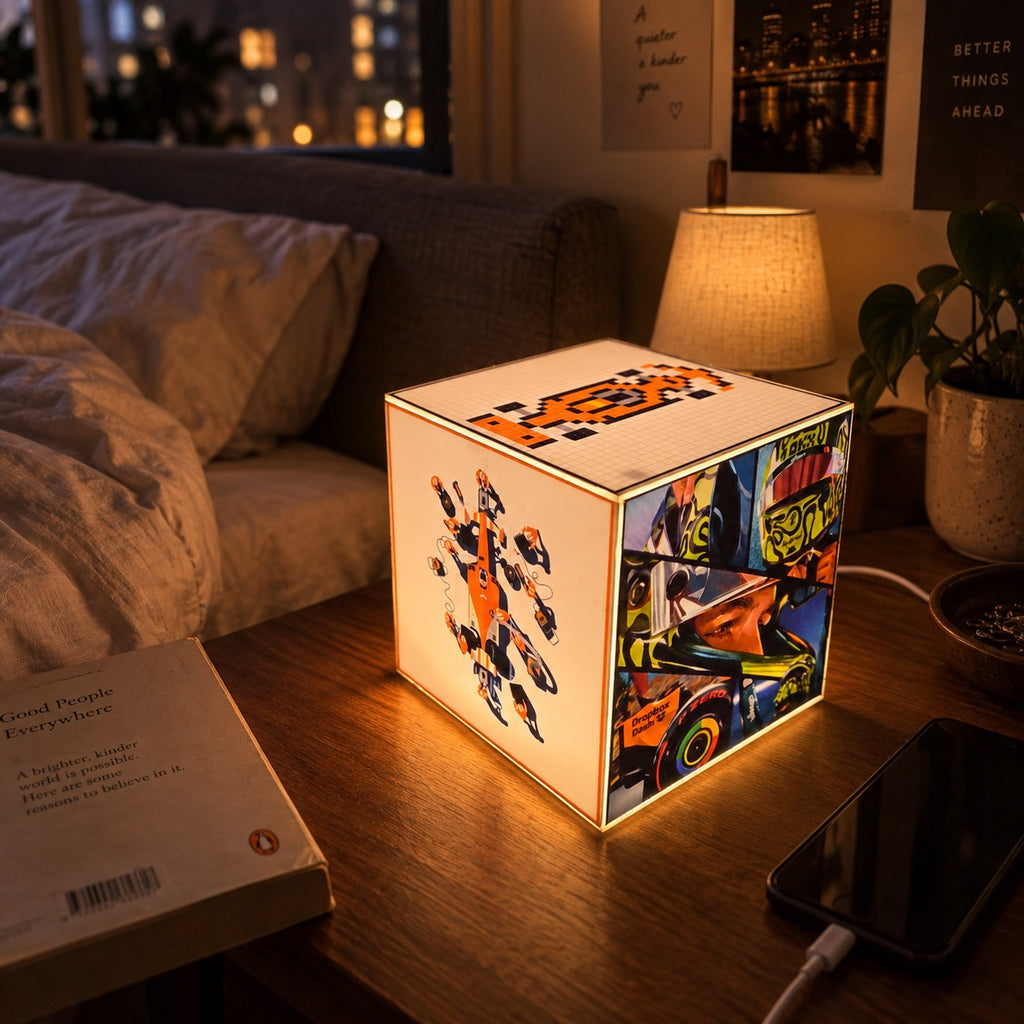Cube Lamp - McLaren - lifestyle photo