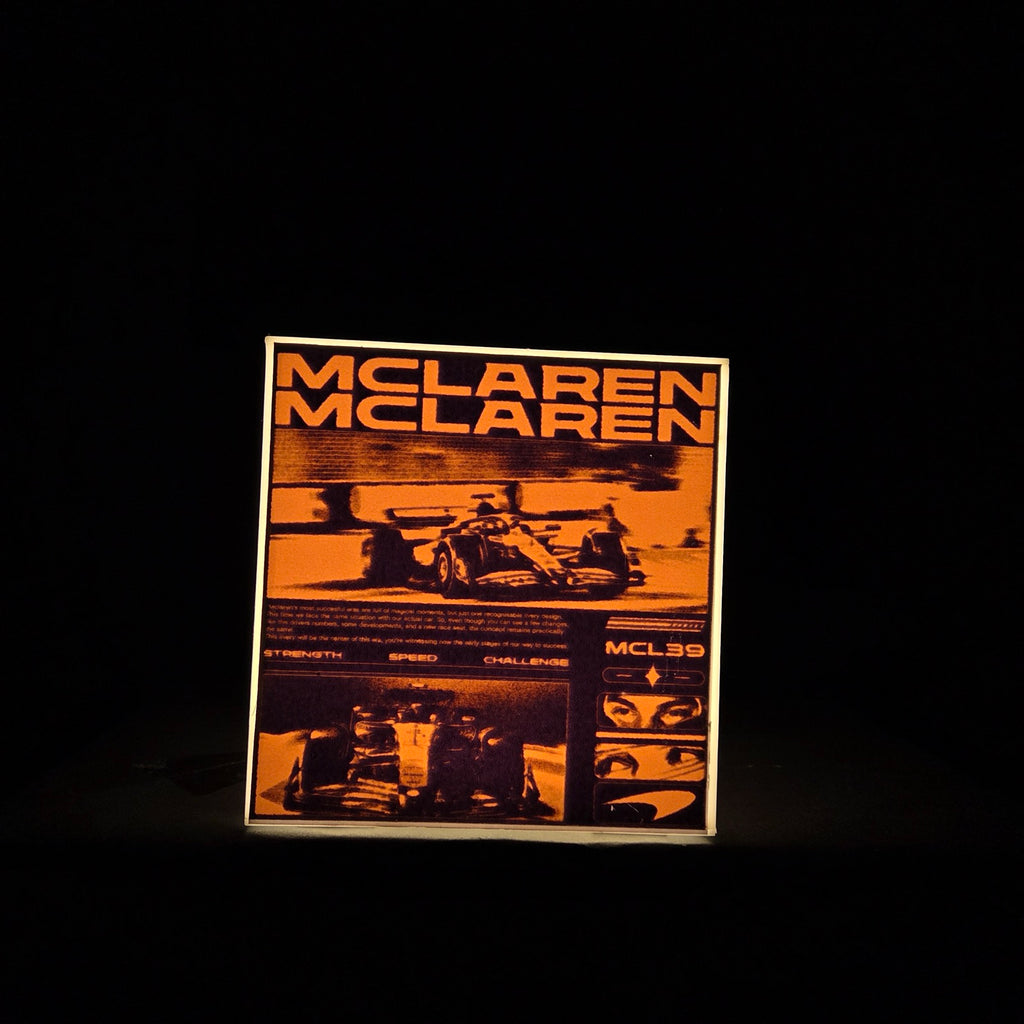 Cube Lamp - McLaren - product photo, side 3