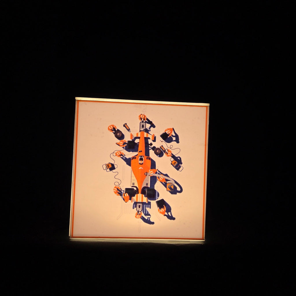 Cube Lamp - McLaren - product photo, side 4