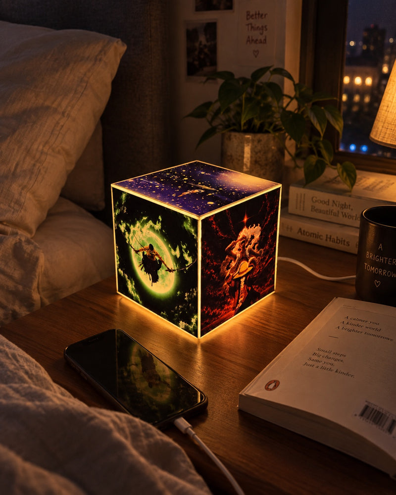Cube Lamp - One Piece - lifestyle photo