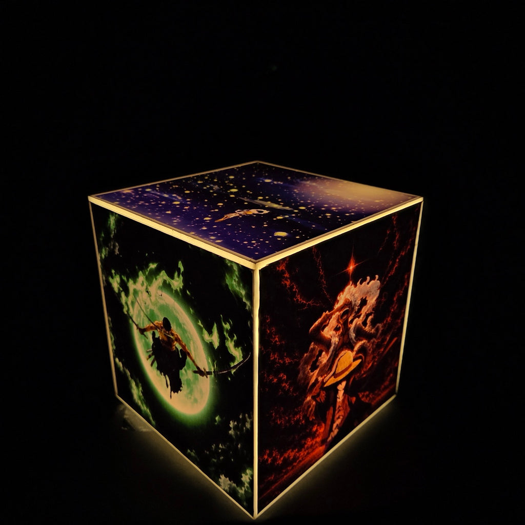 Cube Lamp - One Piece - product photo, side 6