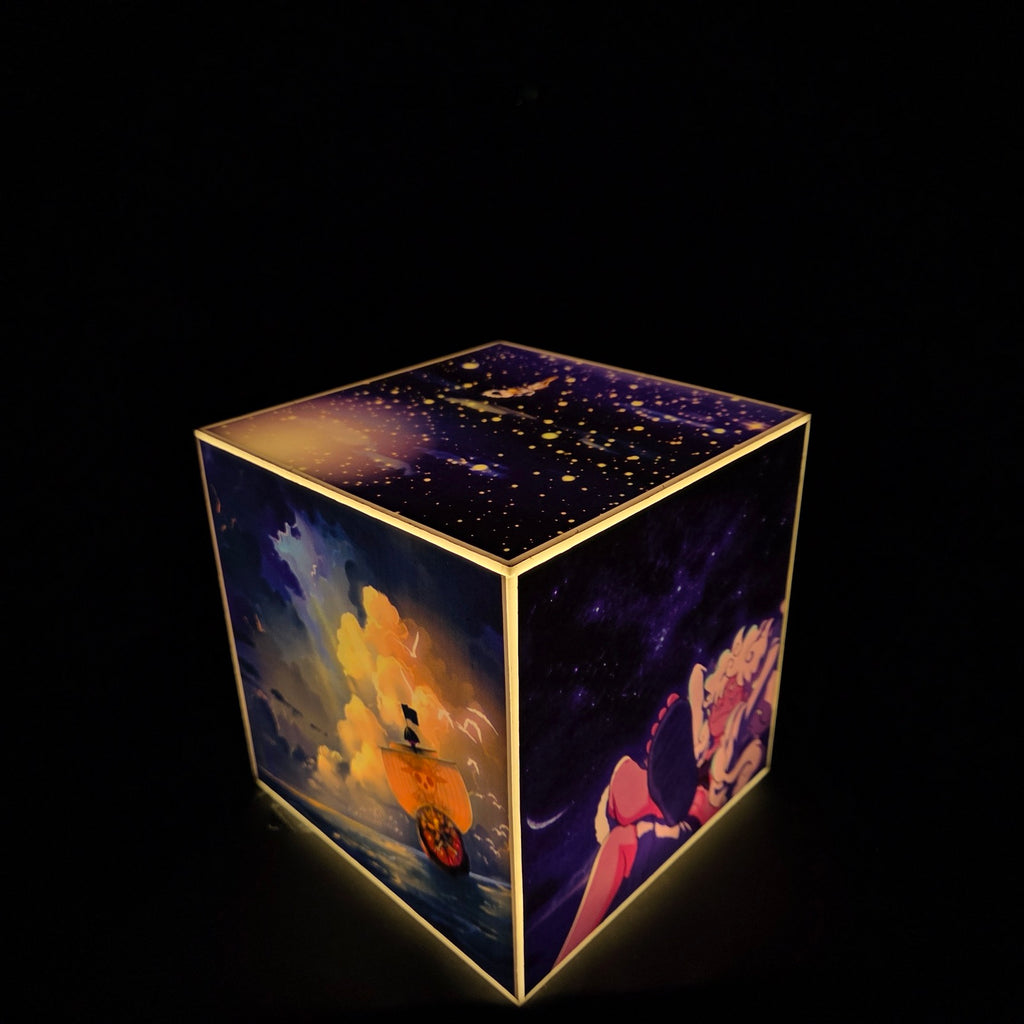 Cube Lamp - One Piece - product photo, side 7