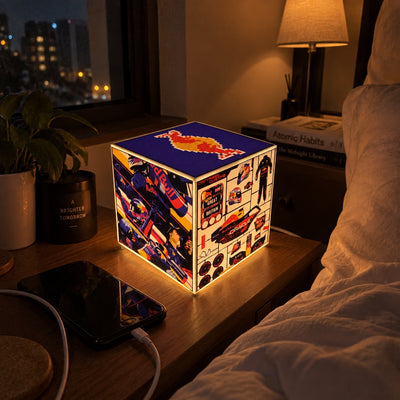 Cube Lamp - Red Bull - lifestyle photo