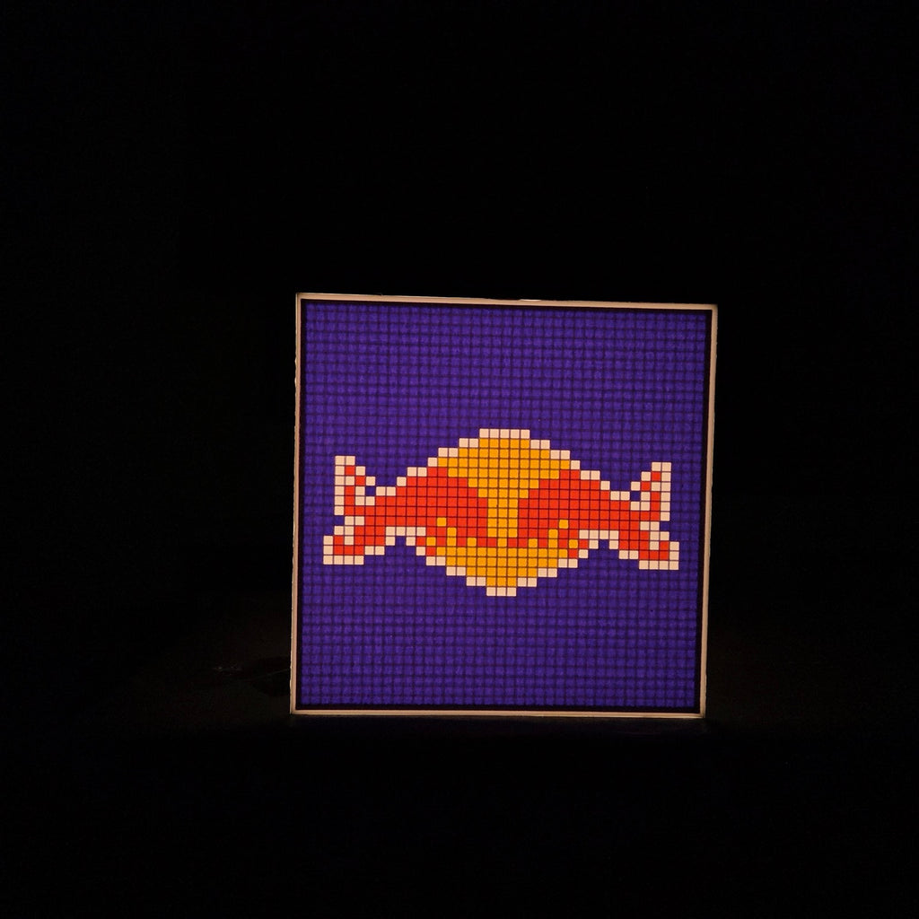 Cube Lamp - Red Bull - product photo, side 5